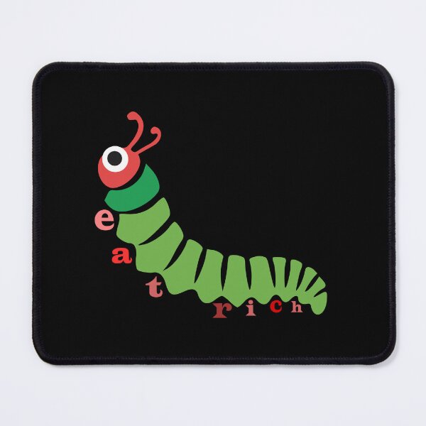 Item preview, Eat the Rich – Hungry Caterpillar Inspired Satirical Illustration | Funny Political Parody designed and sold by ASN STUDIO.