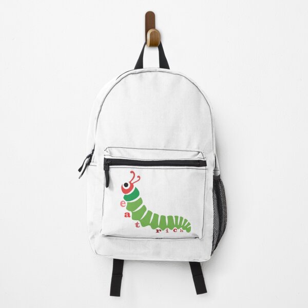 Item preview, Eat the Rich – Hungry Caterpillar Inspired Satirical Illustration | Funny Political Parody designed and sold by ASN STUDIO.