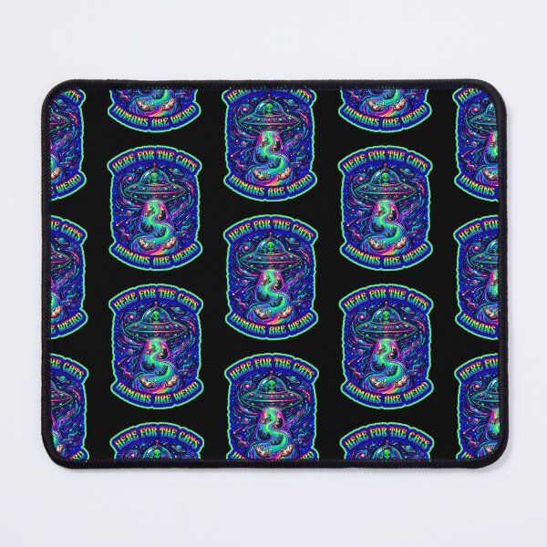 Item preview, Here For The Cats Humans Are Weird designed and sold by WoodburyLake.