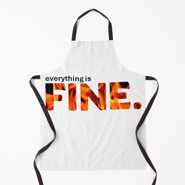 Item preview, Everything is Fine designed and sold by Mascara Junkie Designs.