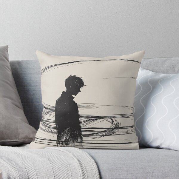 Item preview, Leo Zodiac Sign Print, Black and White Ink Art (Digital Download) designed and sold by DarkinkArtPrint.