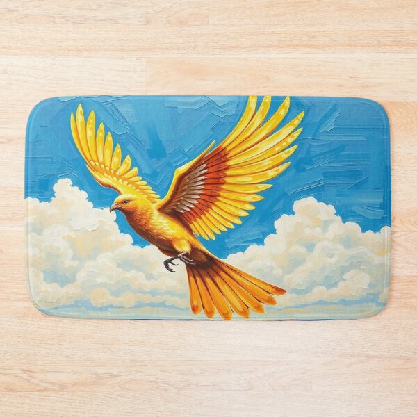 Item preview, Golden Majesty Over Ocean Waves – A mystical bird that unites light, freedom and dreams designed and sold by FotoworldEdel.