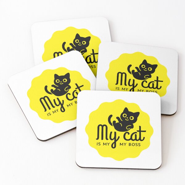 Item preview, Cat Is My Boss Funny Cat Lover Design – Cute Pet Owner Gift designed and sold by ASN STUDIO.