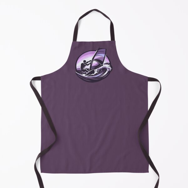 Item preview, Purple Sunset Windsurfer | Coastal Vector Art designed and sold by SilentPowerArt.