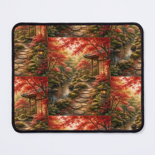 Item preview, Japanese Maple Garden designed and sold by WildSkyMuse.