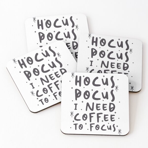 Item preview, Funny Hocus Pocus I Need Coffee To Focus designed and sold by gabbyrisu.