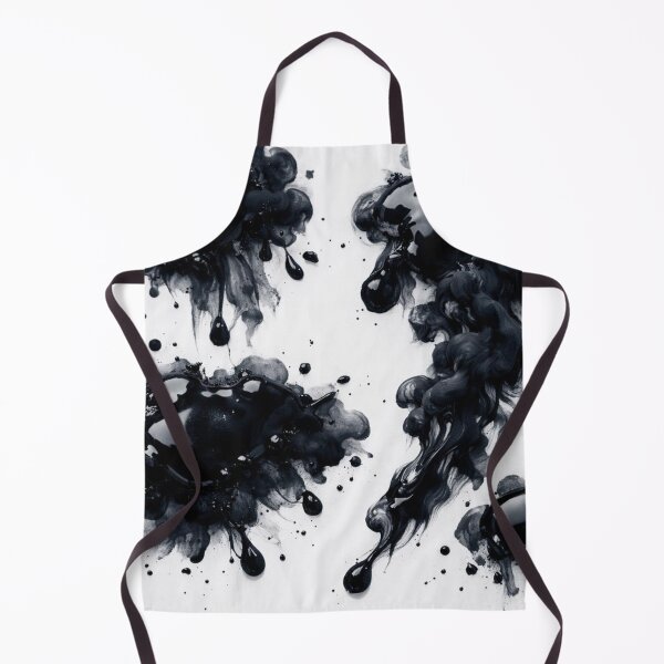Item preview, Black Ink Splash Fluid Art designed and sold by Ingorgia Studio.