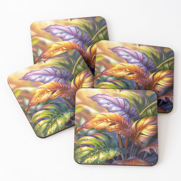 Item preview, Tropical Plants Art – Tropical Rainforest designed and sold by MargaretWiktor.