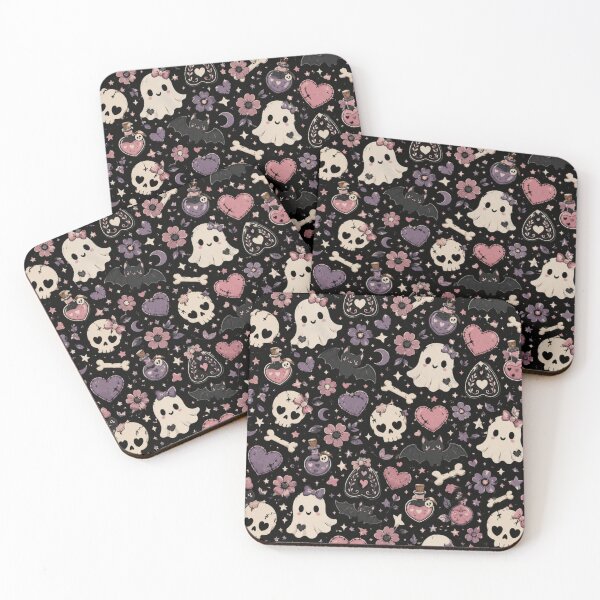 Item preview, Cute Spooky Halloween Seamless Pattern designed and sold by MoodSupplyStudio.