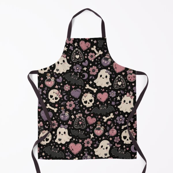 Item preview, Cute Spooky Halloween Seamless Pattern designed and sold by MoodSupplyStudio.