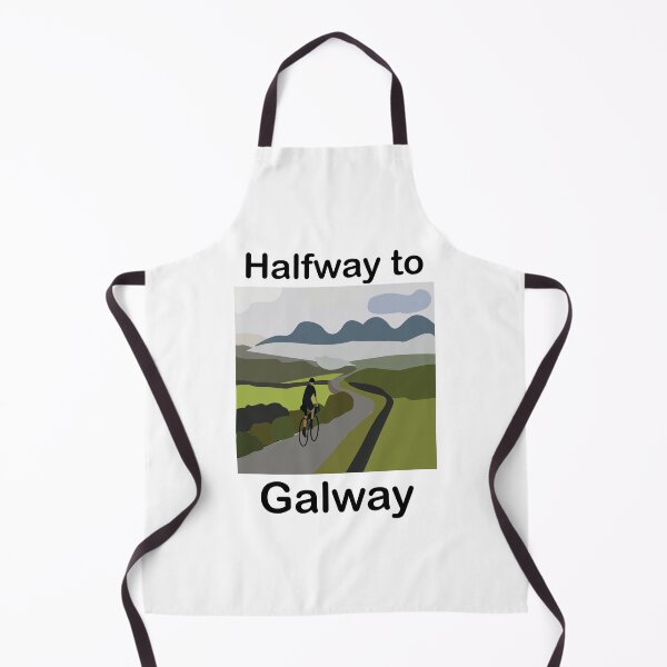 Item preview, Halfway To Galway - Irish Road Trip Travel Art designed and sold by Nisha Prabhu.