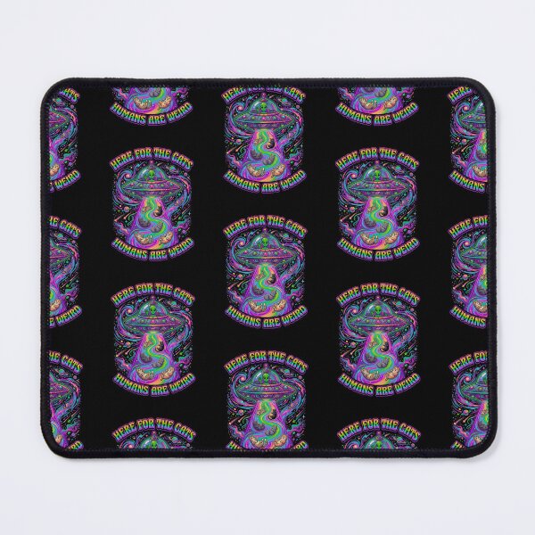 Item preview, Here For The Cats Humans Are Weird designed and sold by WoodburyLake.