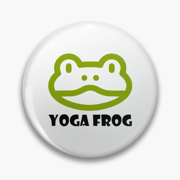 Item preview, Cute Yoga Frog Sticker | Kawaii Meditating Frog | Cottagecore Frog Art designed and sold by ASN STUDIO.