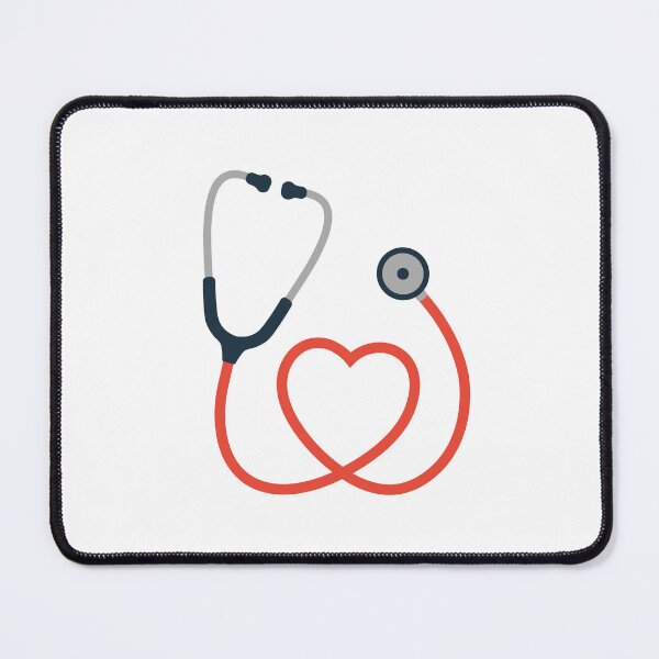 Item preview, Heart Stethoscope Medical Care Icon Illustration designed and sold by VectorForge Studio.