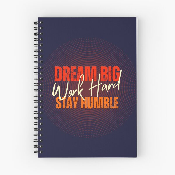 Item preview, Dream Big Work Hard Stay Humble Motivational Quote Typography Design designed and sold by ASN STUDIO.
