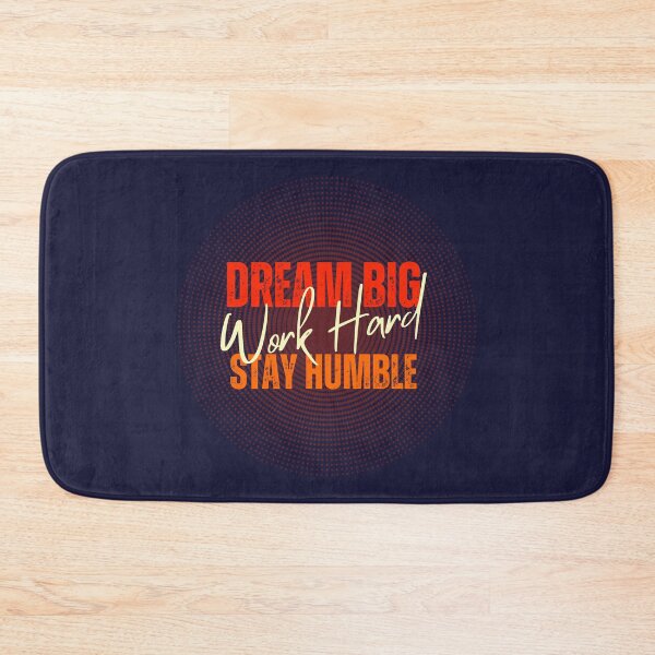 Item preview, Dream Big Work Hard Stay Humble Motivational Quote Typography Design designed and sold by ASN STUDIO.