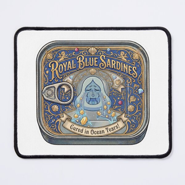 Item preview, Blue Diamond Royal Sardines Tin - Vintage Ocean Tears designed and sold by 0Zetgest.