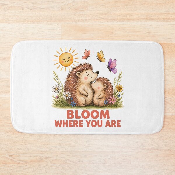 Item preview, Bloom Where You Are Hedgehogs designed and sold by J-CCreations.