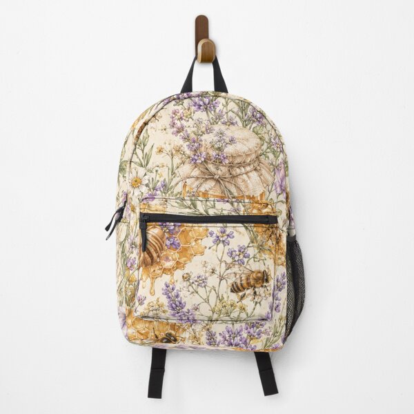 Item preview, Lavender Honey Bees designed and sold by Gold&pixels.
