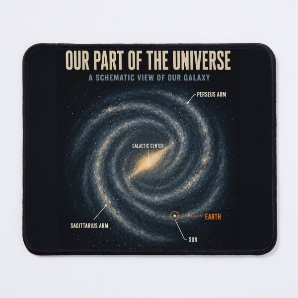 Item preview, Earth’s Location in the Milky Way Galaxy designed and sold by PixelBlob.