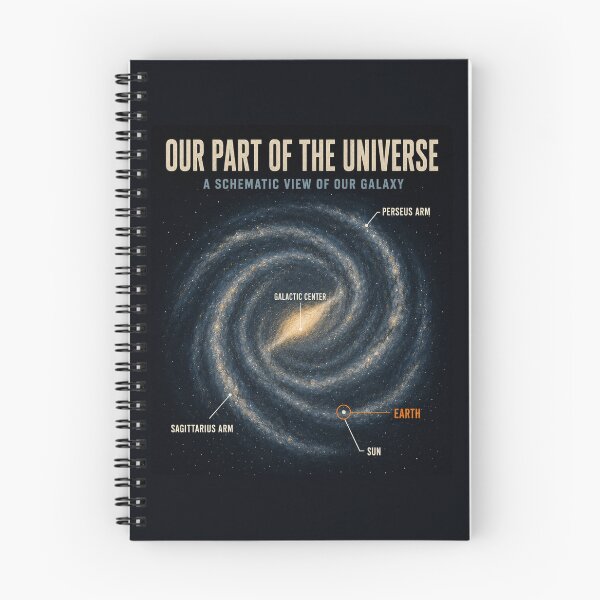 Item preview, Earth’s Location in the Milky Way Galaxy designed and sold by PixelBlob.