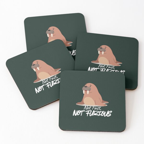 Item preview, Not Fast Not Furious Sea Lion Funny Animal Meme Design designed and sold by ASN STUDIO.