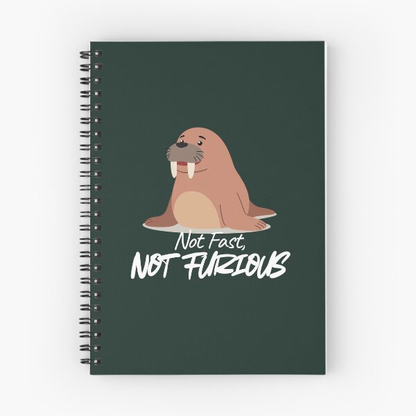 Item preview, Not Fast Not Furious Sea Lion Funny Animal Meme Design designed and sold by ASN STUDIO.