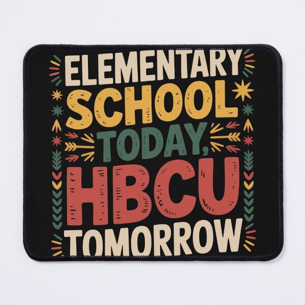 Item preview, Elementary School Today HBCU Tomorrow Retro School Pride Typography designed and sold by CasonRudd11.