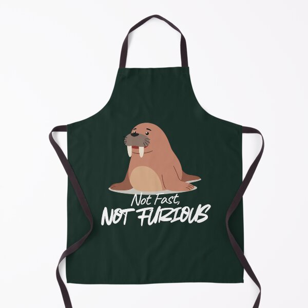 Item preview, Not Fast Not Furious Sea Lion Funny Animal Meme Design designed and sold by ASN STUDIO.