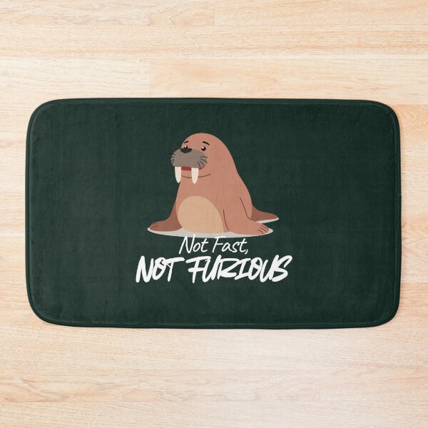Item preview, Not Fast Not Furious Sea Lion Funny Animal Meme Design designed and sold by ASN STUDIO.