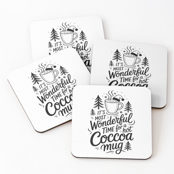 Item preview, IT’S MOST Wonderful TIME for a hot Cocoa mug designed and sold by jkrphoto.