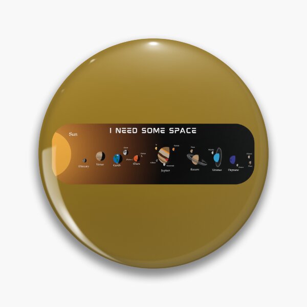 Item preview, I Need Some Space Funny Solar System Design designed and sold by DesignsbyDustin.