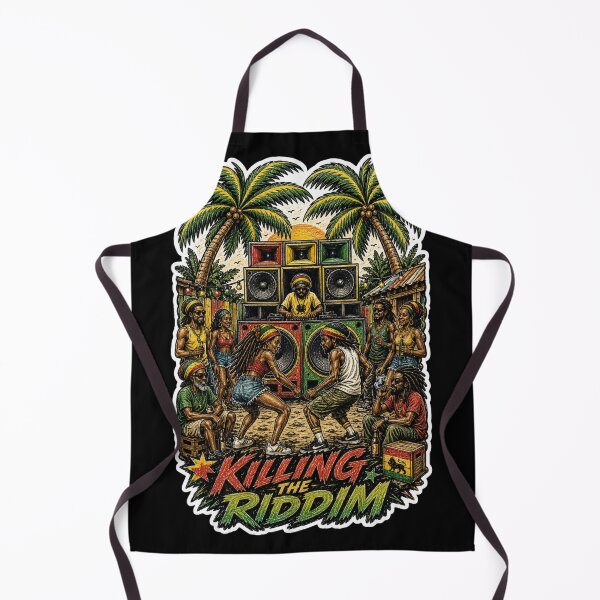 Item preview, Killing The Riddim | Vintage Jamaican Sound System Yard | Reggae Dancehall Art designed and sold by MAMPYBASS.