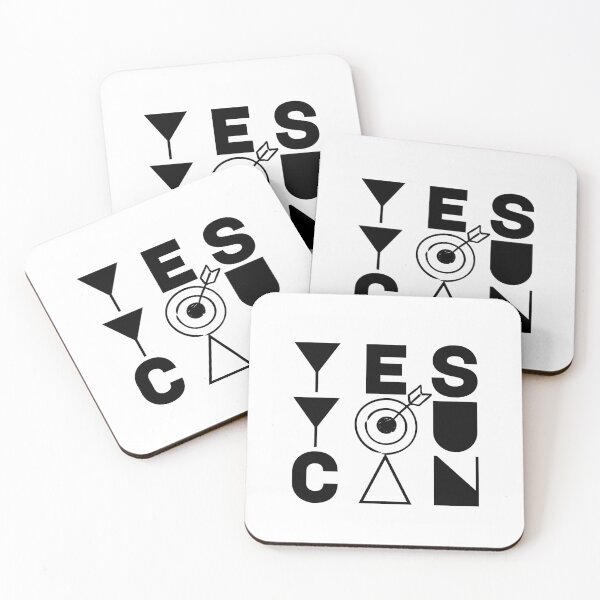 Item preview, Yes You Can – Motivational Inspirational Quote Typography Design designed and sold by ASN STUDIO.