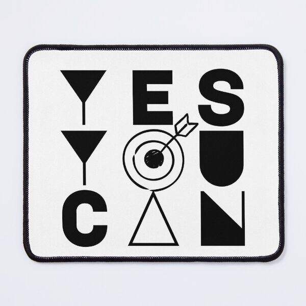 Item preview, Yes You Can – Motivational Inspirational Quote Typography Design designed and sold by ASN STUDIO.