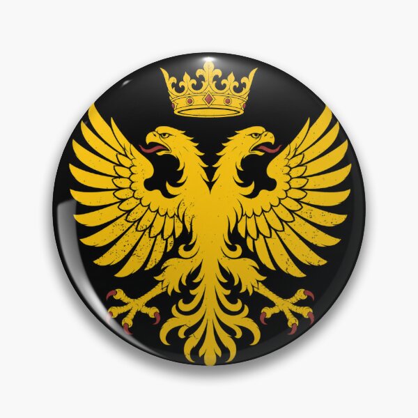 Item preview, Double Headed Eagle Heraldic Emblem – Byzantine Imperial Design designed and sold by Fradikal.