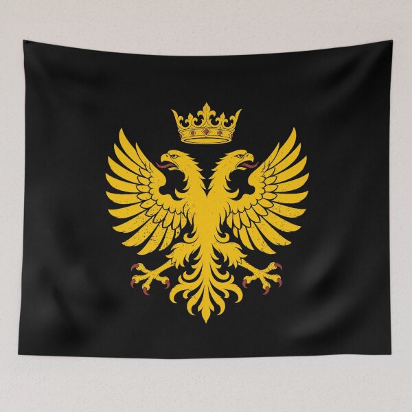 Item preview, Double Headed Eagle Heraldic Emblem – Byzantine Imperial Design designed and sold by Fradikal.