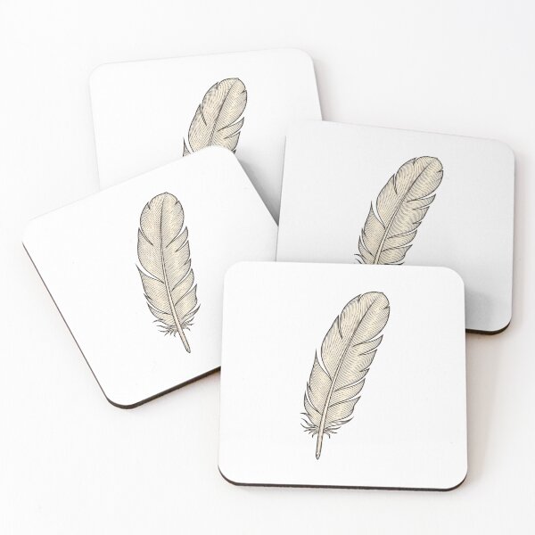 Item preview, vintage feather icon single designed and sold by VerizalShop.