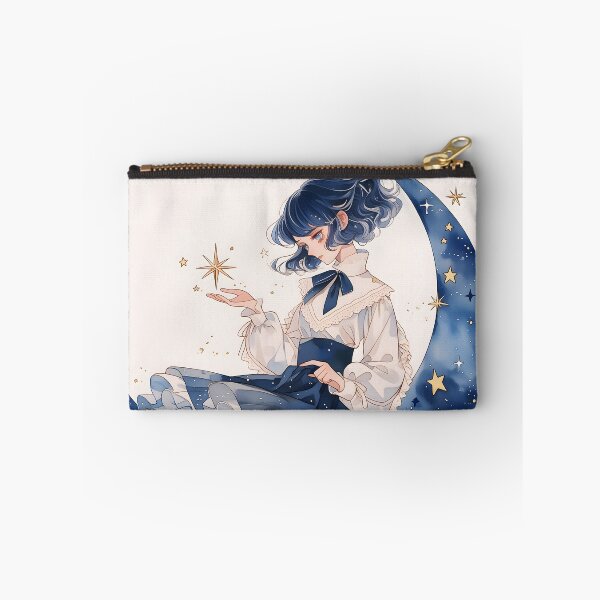 Item preview, Celestial Girl Sitting on Crescent Moon designed and sold by Meltisca.