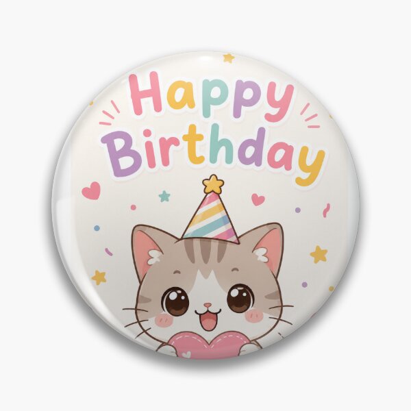 Item preview, Happy Birthday Cat Card designed and sold by Keridwenie.