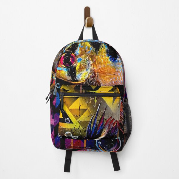 Item preview, Mikrogeophagus Ramirezi fish: Graffiti and Post-Expressionism designed and sold by Helios Be. Lavsh.