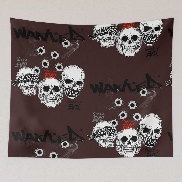 Item preview, Wanted SKULL  designed and sold by StarLegend.