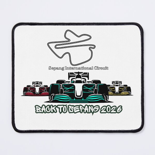 Item preview, Sepang Circuit Malaysia Motorsport Retro Sunset Racing Tee designed and sold by shahrone.