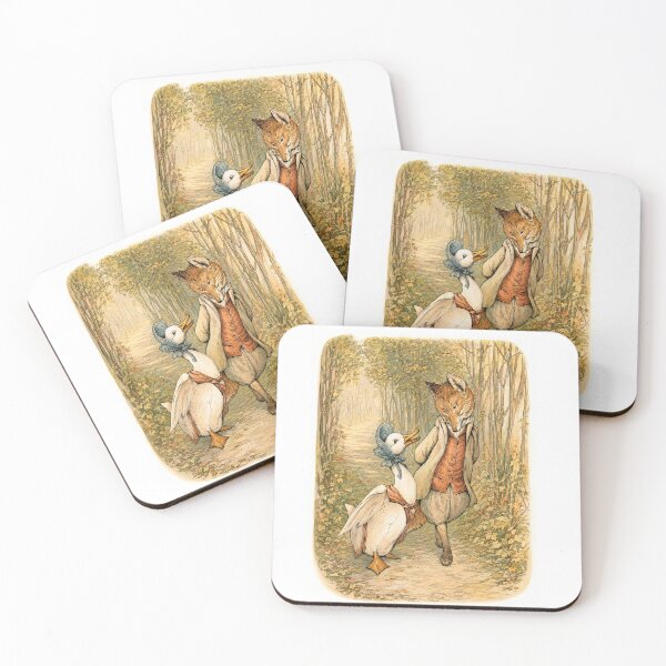 Item preview, Beatrix Potter Print Vintage Storybook Jemima Puddleduck & the Fox Nursery Wall Art for Children's Room designed and sold by RickE.
