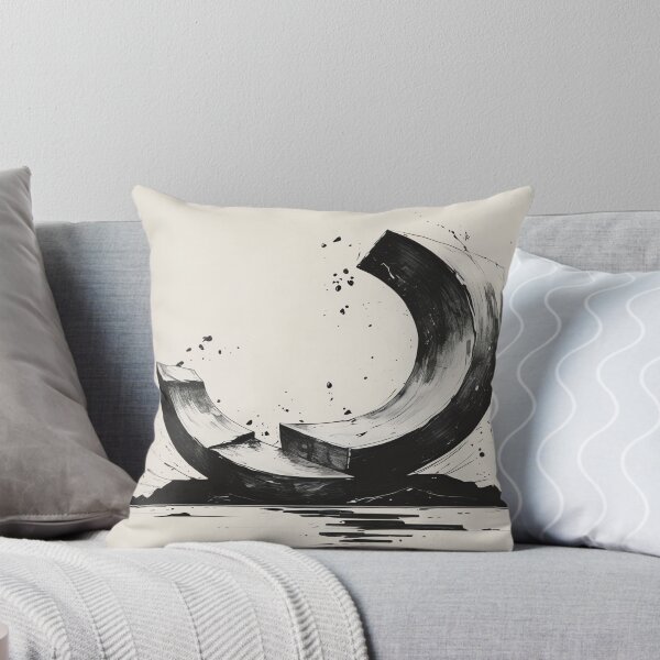 Item preview, Libra Zodiac Sign Print, Circle Ink Art (Digital Download) designed and sold by DarkinkArtPrint.