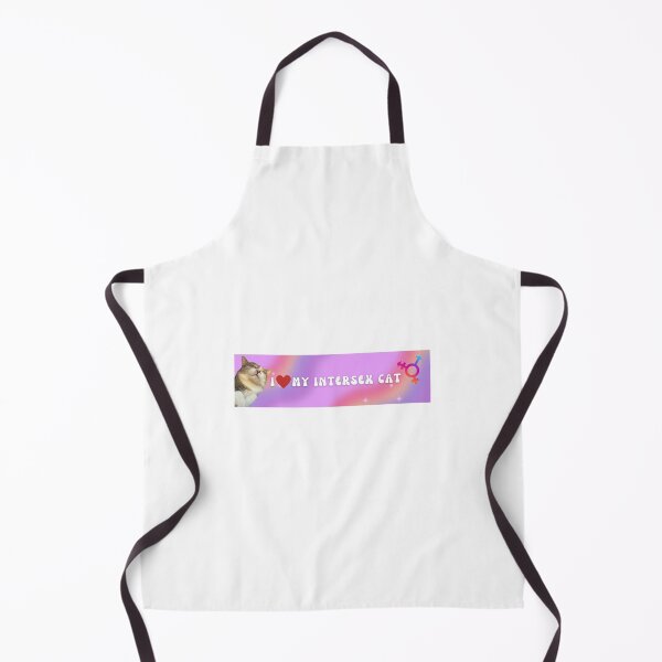 Item preview, I love my intersex cat pride bumper sticker designed and sold by deercoffin-art.