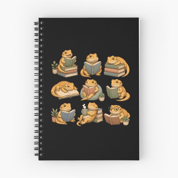Item preview, Bearded Dragons Reading Books designed and sold by CelidaBonde.