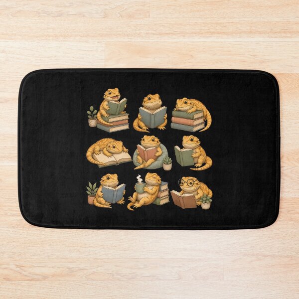 Item preview, Bearded Dragons Reading Books designed and sold by CelidaBonde.