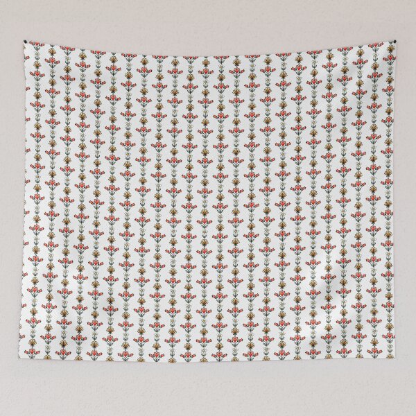 Item preview, Vintage Daisy Stripes - Original Artwork designed and sold by LC-Handmade.