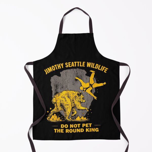 Item preview, Do Not Pet The Round King Jimothy Seattle Wildlife Bear Safety Meme designed and sold by Clyrexor.
